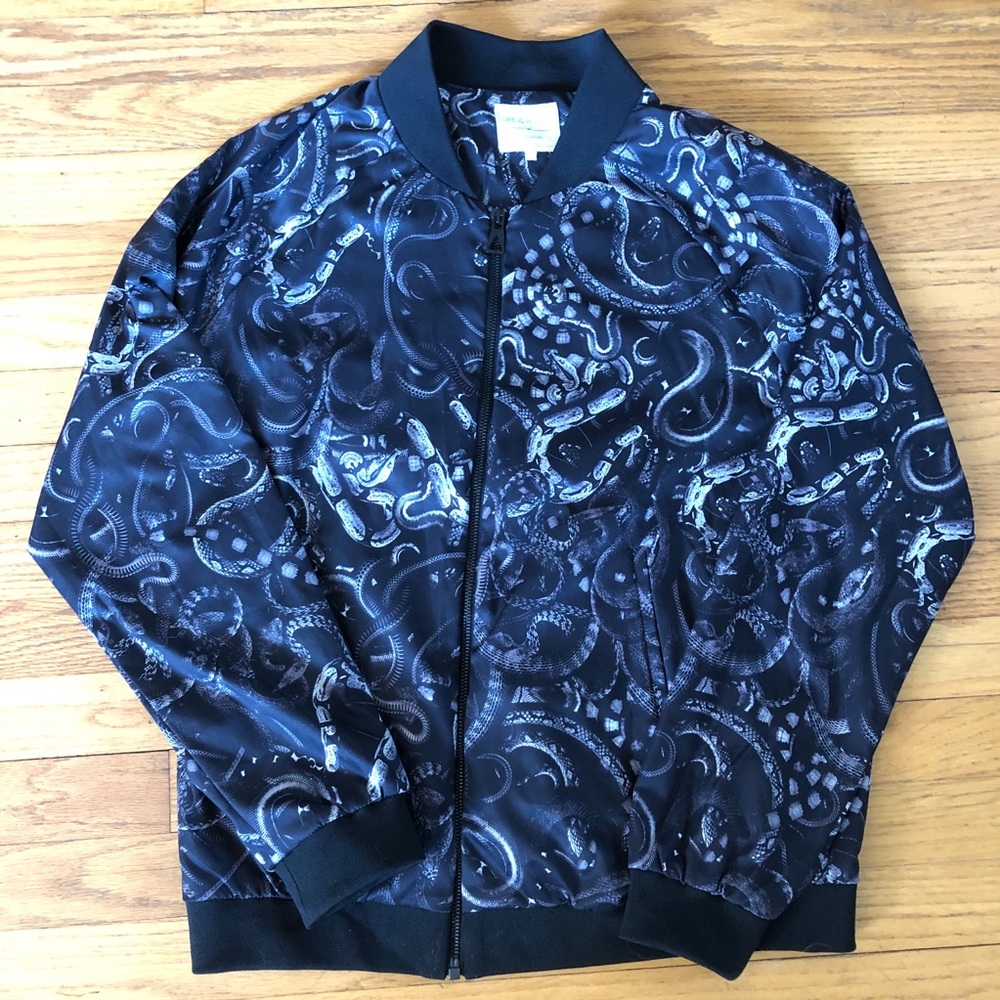 Life Is A Joke ElevenParis Zip Up Bomber